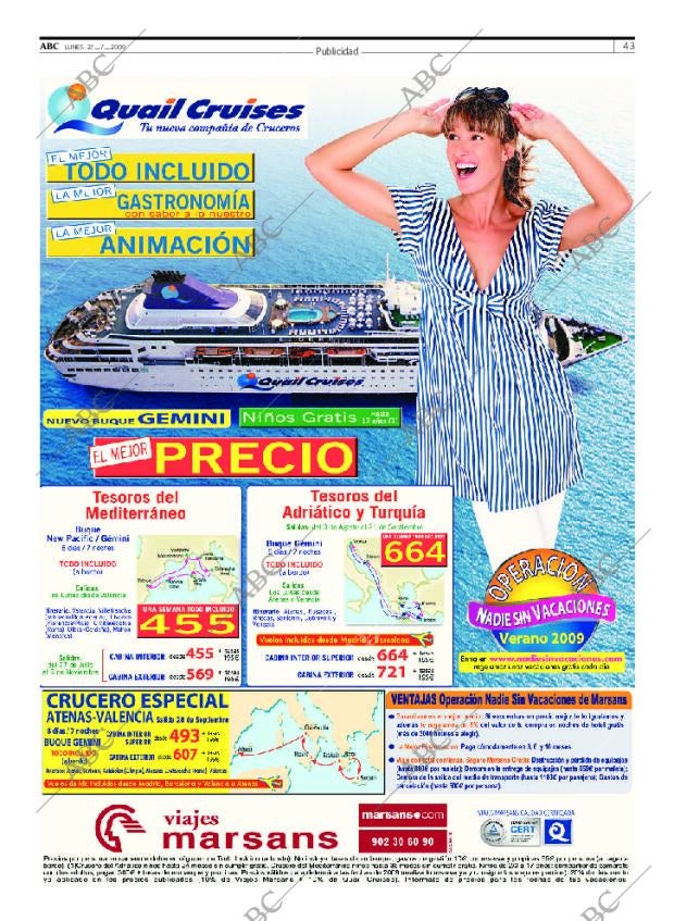 ABC SEVILLA 27-07-2009 página 43