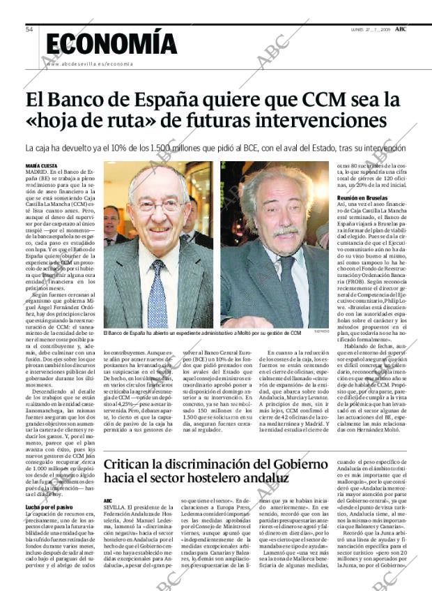 ABC SEVILLA 27-07-2009 página 54