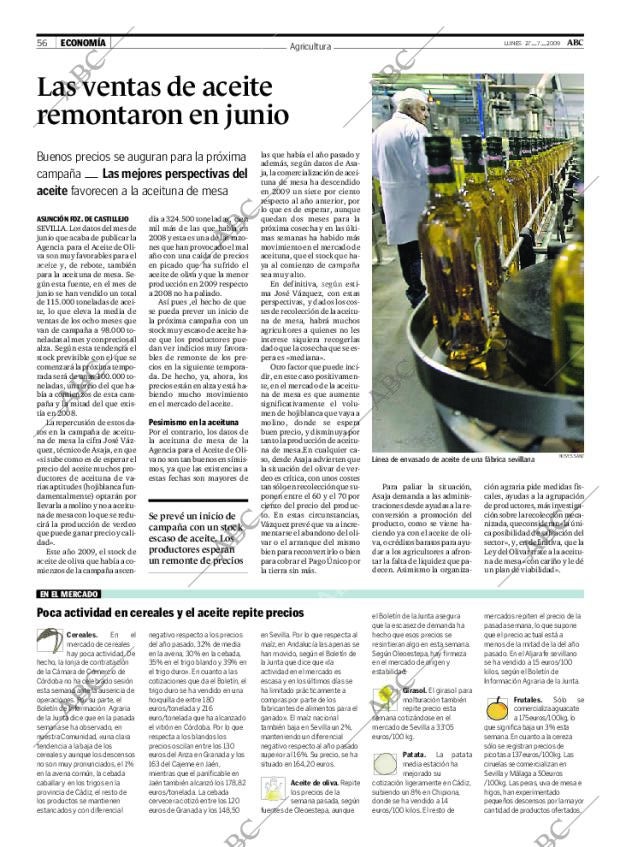 ABC SEVILLA 27-07-2009 página 56