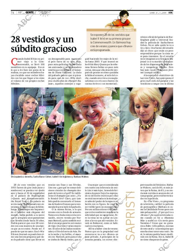 ABC SEVILLA 27-07-2009 página 74
