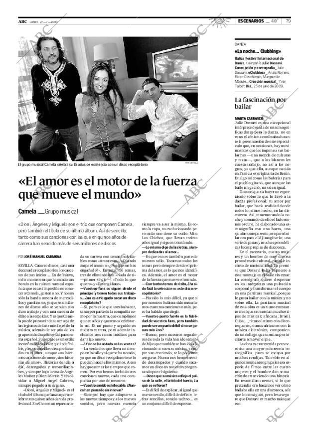 ABC SEVILLA 27-07-2009 página 79