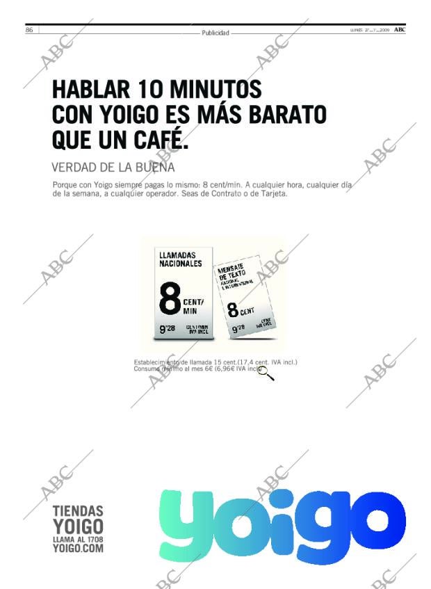 ABC SEVILLA 27-07-2009 página 86