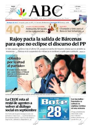 ABC MADRID 29-07-2009 página 1