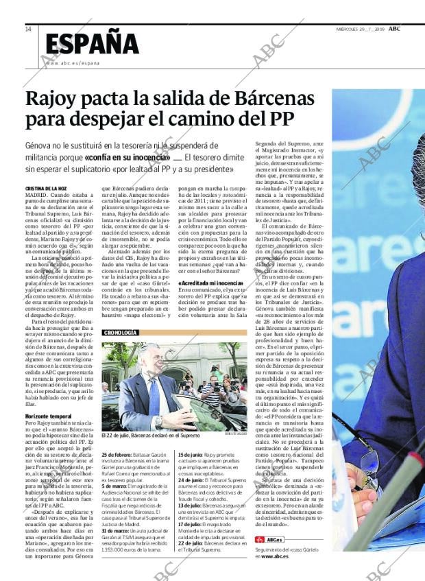 ABC MADRID 29-07-2009 página 14