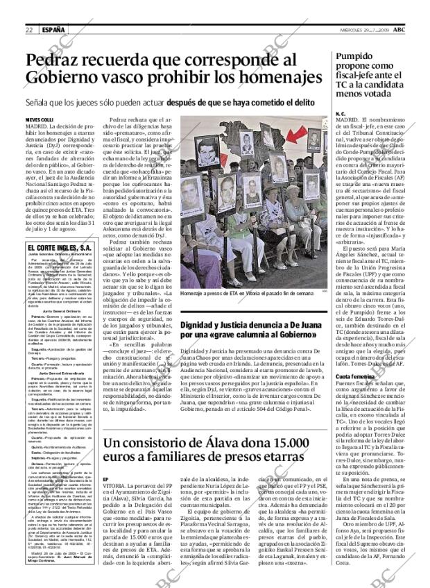ABC MADRID 29-07-2009 página 22