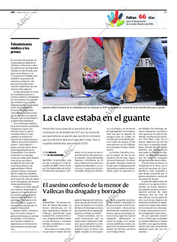ABC MADRID 29-07-2009 página 43