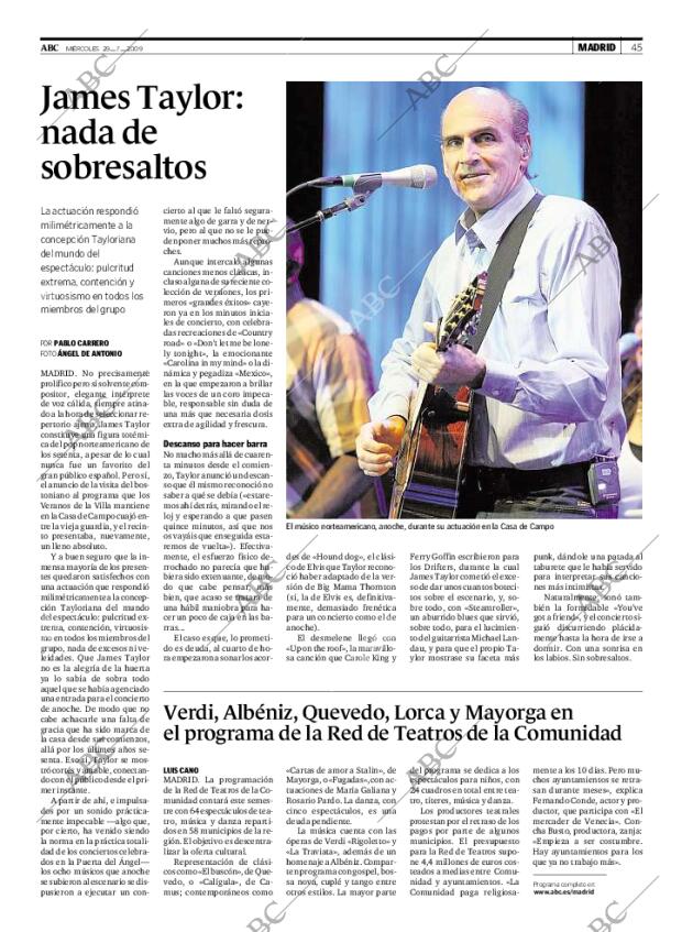 ABC MADRID 29-07-2009 página 45