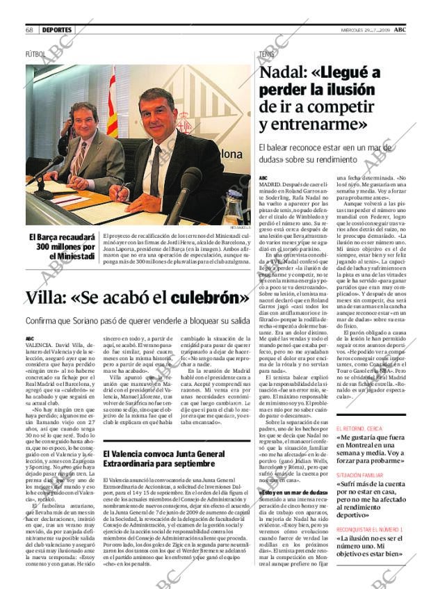 ABC MADRID 29-07-2009 página 68