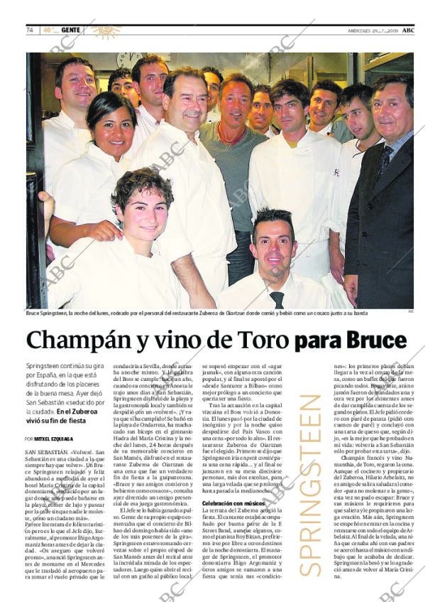 ABC MADRID 29-07-2009 página 74