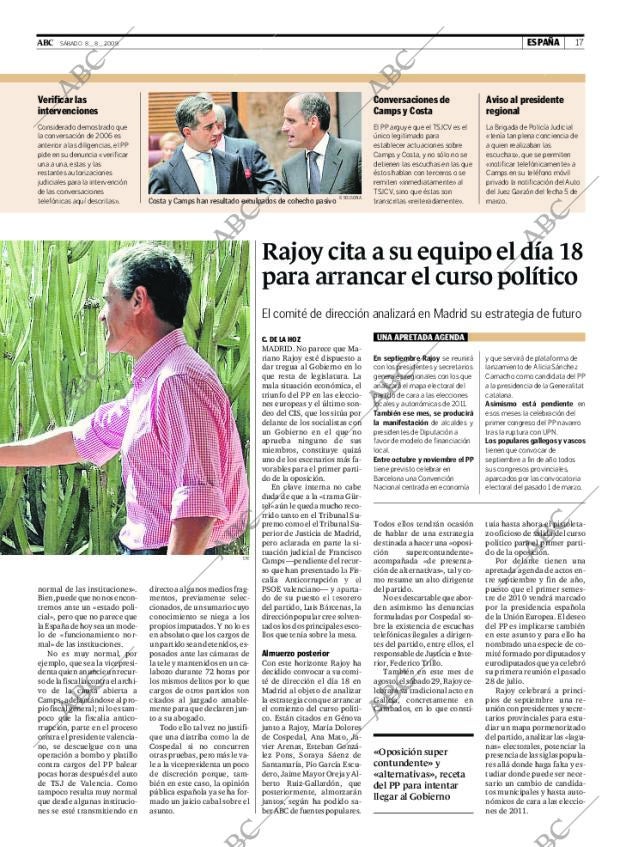 ABC MADRID 08-08-2009 página 17