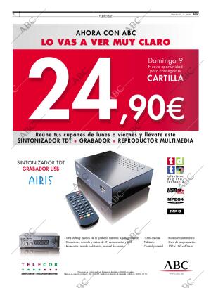 ABC MADRID 08-08-2009 página 74