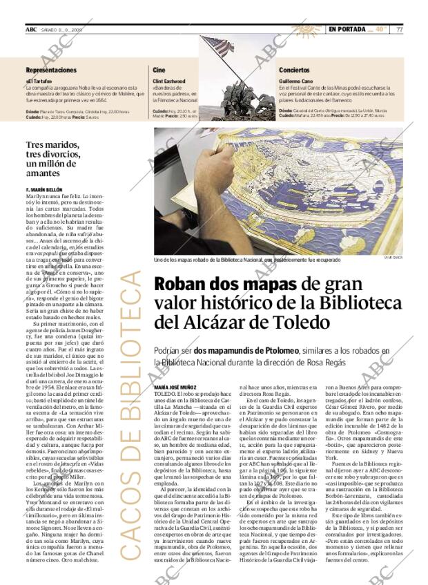 ABC MADRID 08-08-2009 página 77