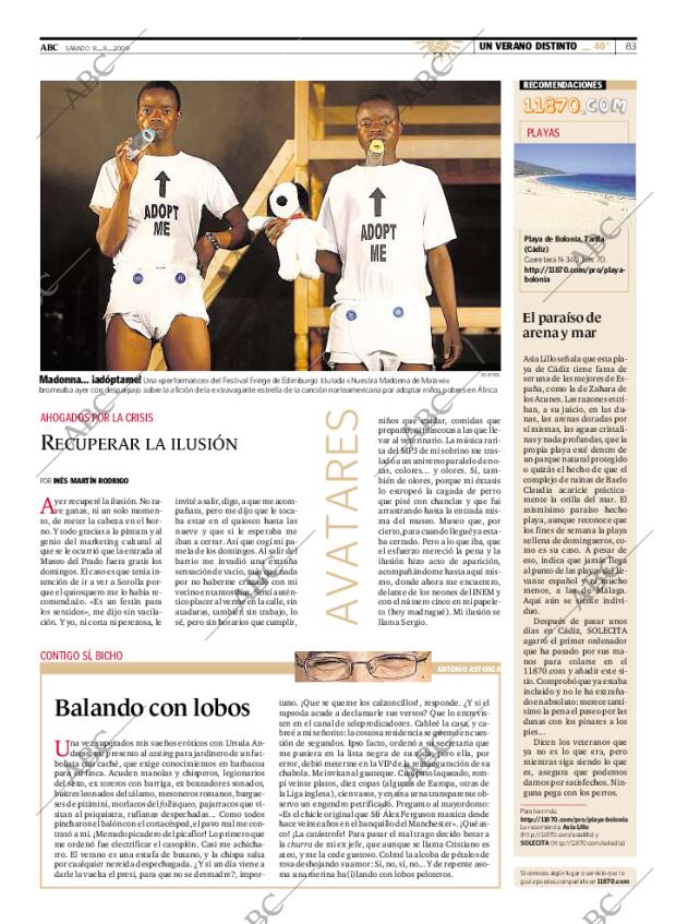 ABC MADRID 08-08-2009 página 83
