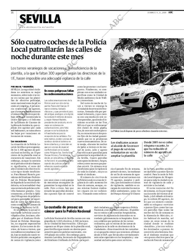 ABC SEVILLA 09-08-2009 página 16
