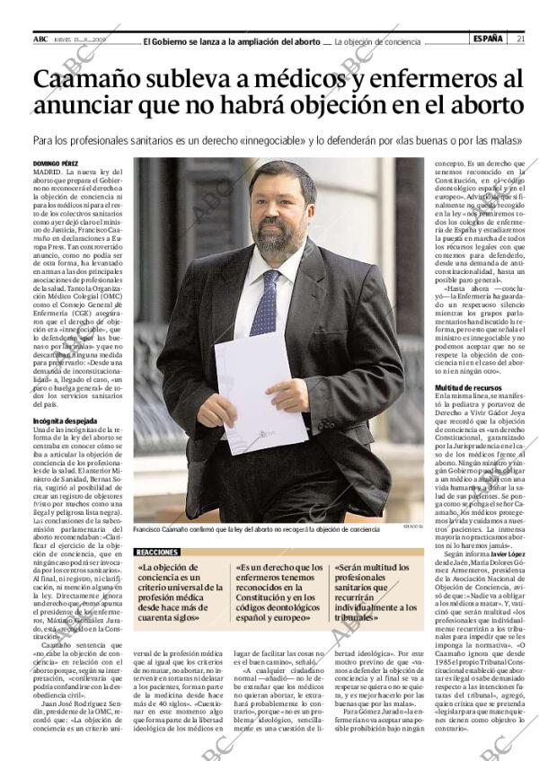 ABC MADRID 13-08-2009 página 21