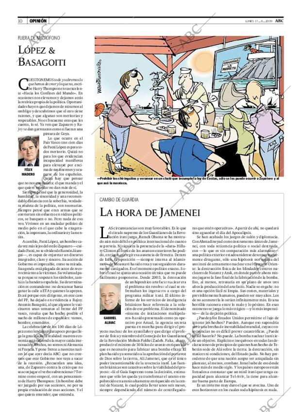 ABC MADRID 17-08-2009 página 10