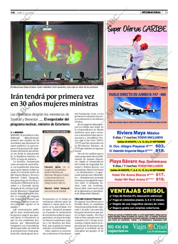 ABC MADRID 17-08-2009 página 29