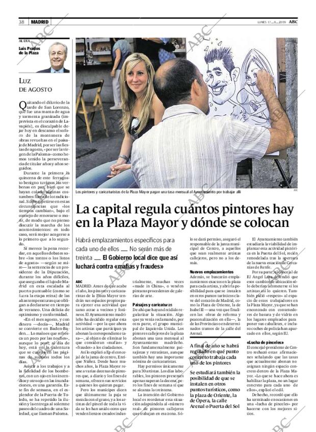 ABC MADRID 17-08-2009 página 38
