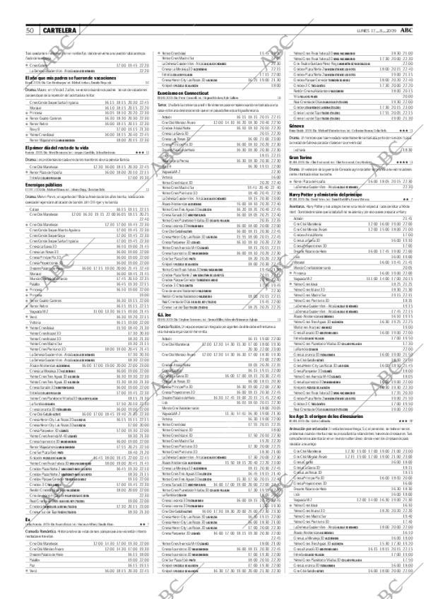 ABC MADRID 17-08-2009 página 50