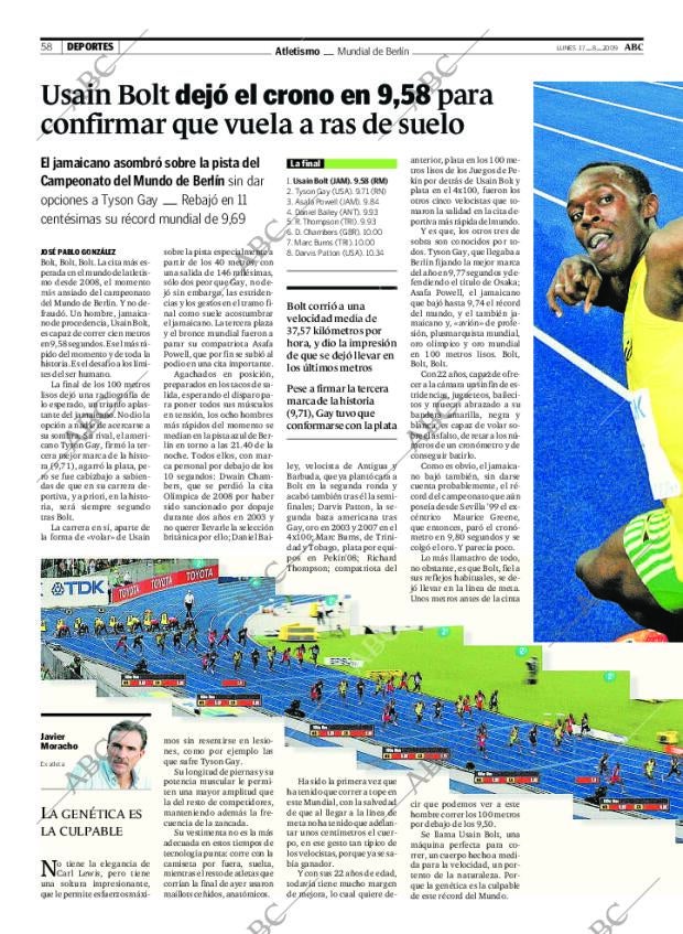 ABC MADRID 17-08-2009 página 58