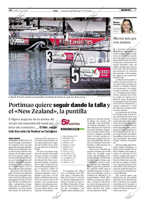 ABC MADRID 17-08-2009 página 67