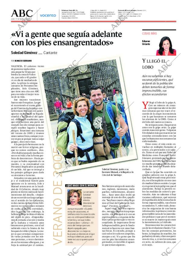 ABC MADRID 17-08-2009 página 87