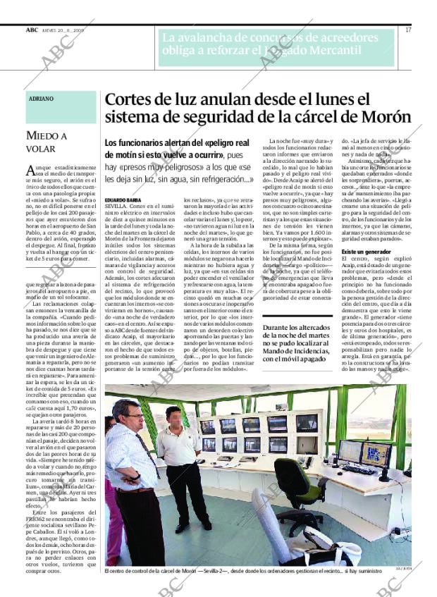 ABC SEVILLA 20-08-2009 página 17
