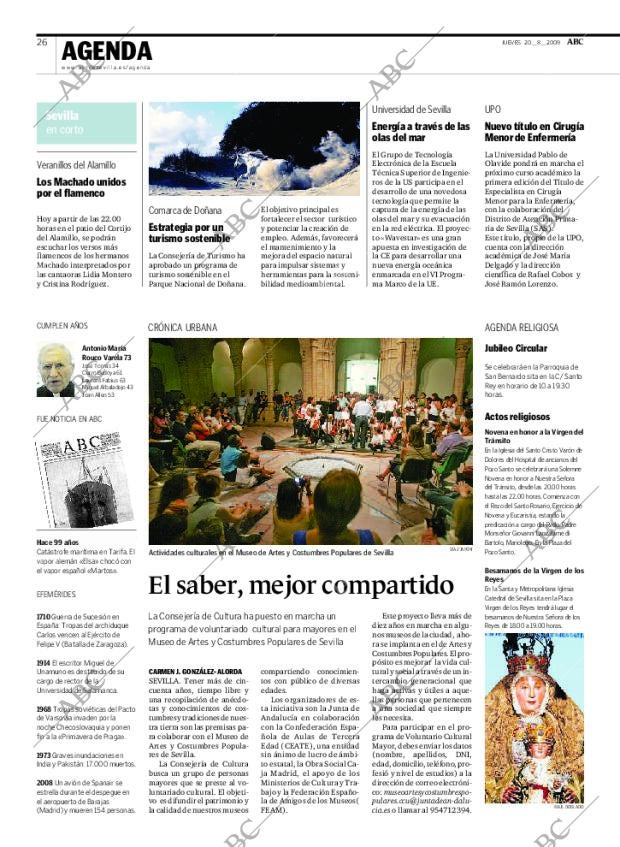ABC SEVILLA 20-08-2009 página 26