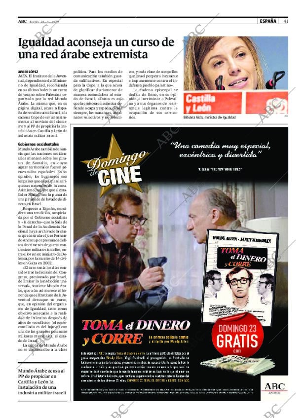 ABC SEVILLA 20-08-2009 página 41