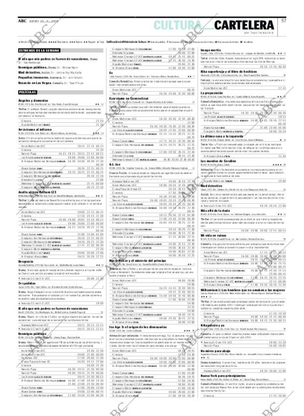 ABC SEVILLA 20-08-2009 página 57