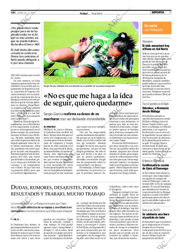 ABC SEVILLA 20-08-2009 página 71