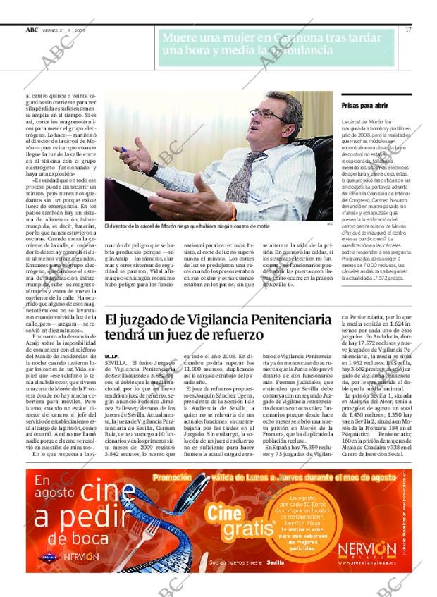 ABC SEVILLA 21-08-2009 página 17