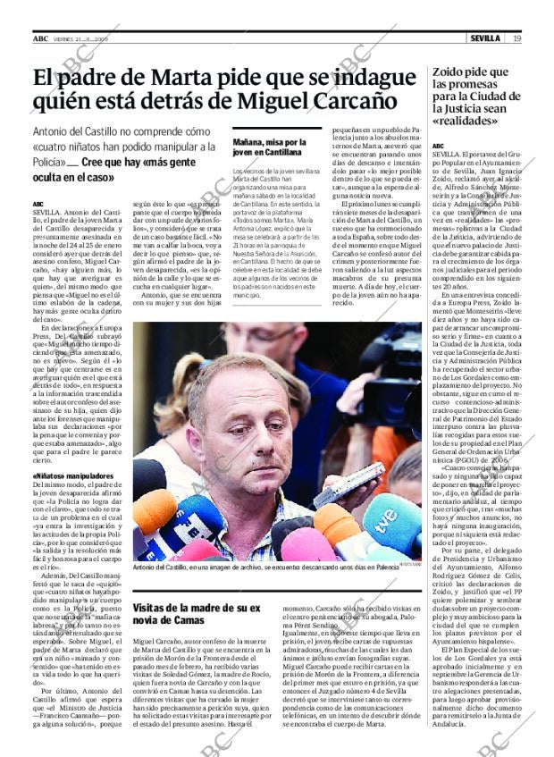 ABC SEVILLA 21-08-2009 página 19