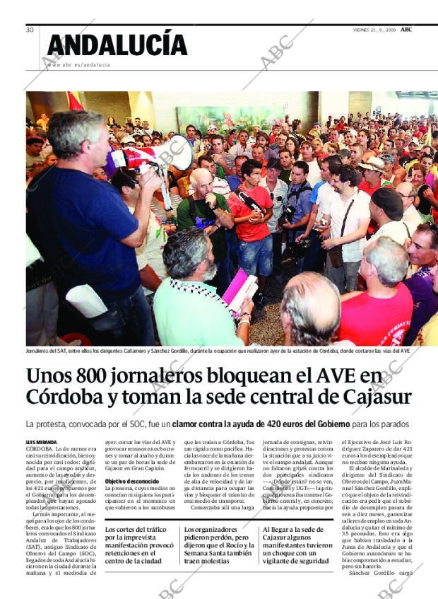ABC SEVILLA 21-08-2009 página 30