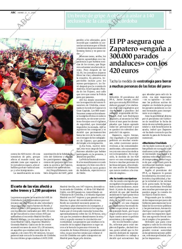 ABC SEVILLA 21-08-2009 página 31