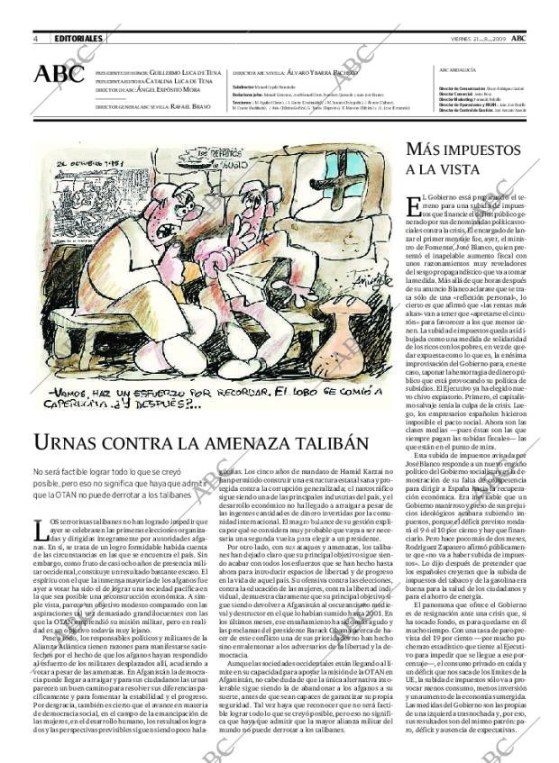 ABC SEVILLA 21-08-2009 página 4