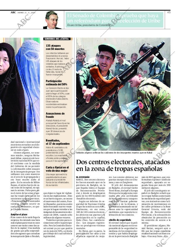 ABC SEVILLA 21-08-2009 página 45