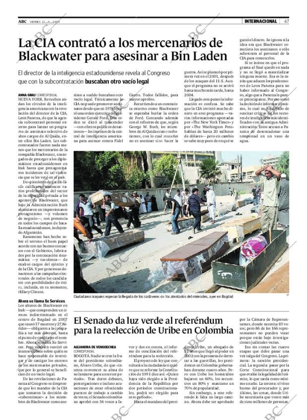 ABC SEVILLA 21-08-2009 página 47