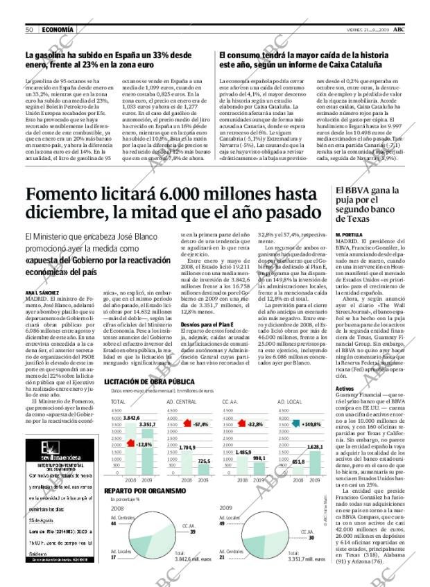 ABC SEVILLA 21-08-2009 página 50