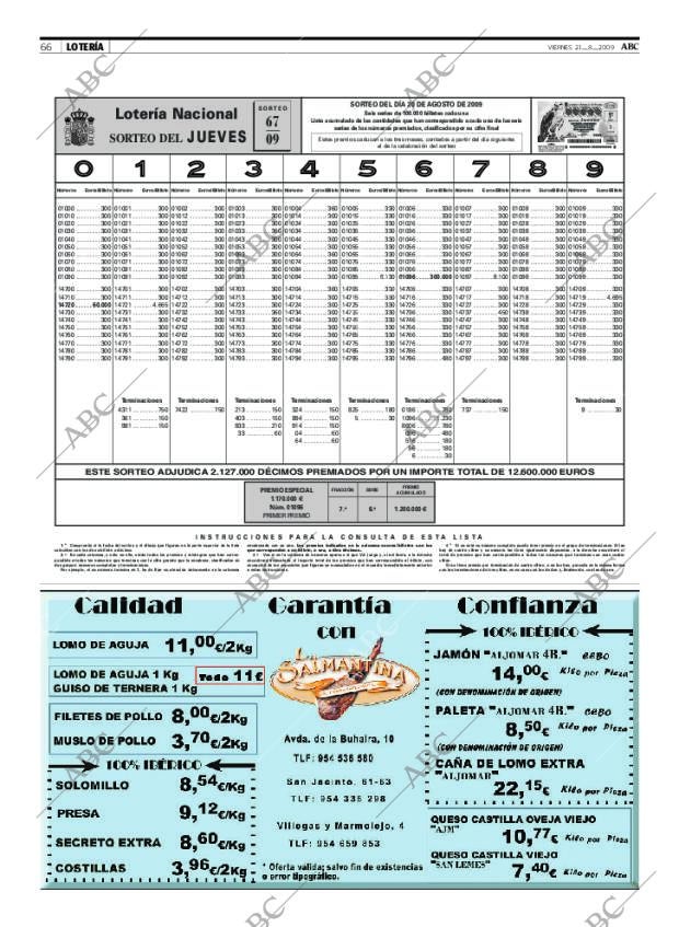 ABC SEVILLA 21-08-2009 página 66