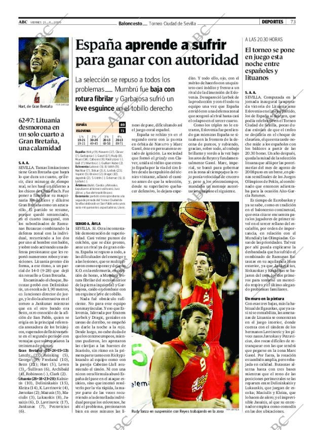 ABC SEVILLA 21-08-2009 página 73