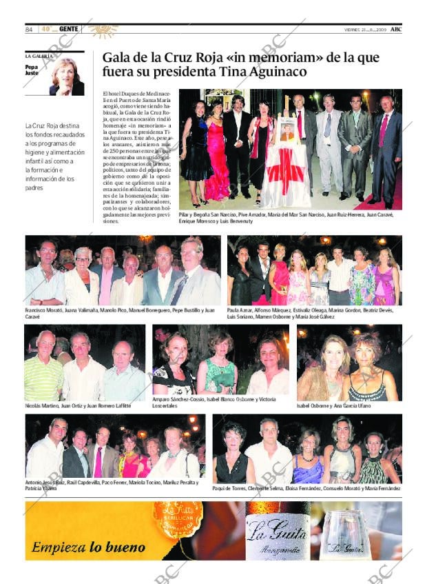 ABC SEVILLA 21-08-2009 página 84