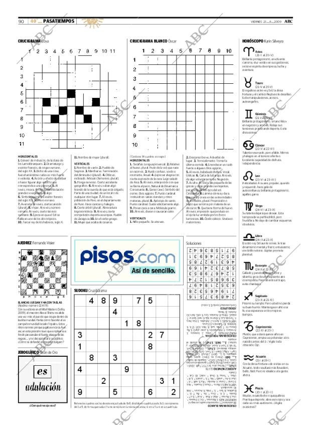 ABC SEVILLA 21-08-2009 página 90