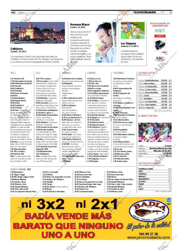 ABC SEVILLA 21-08-2009 página 93