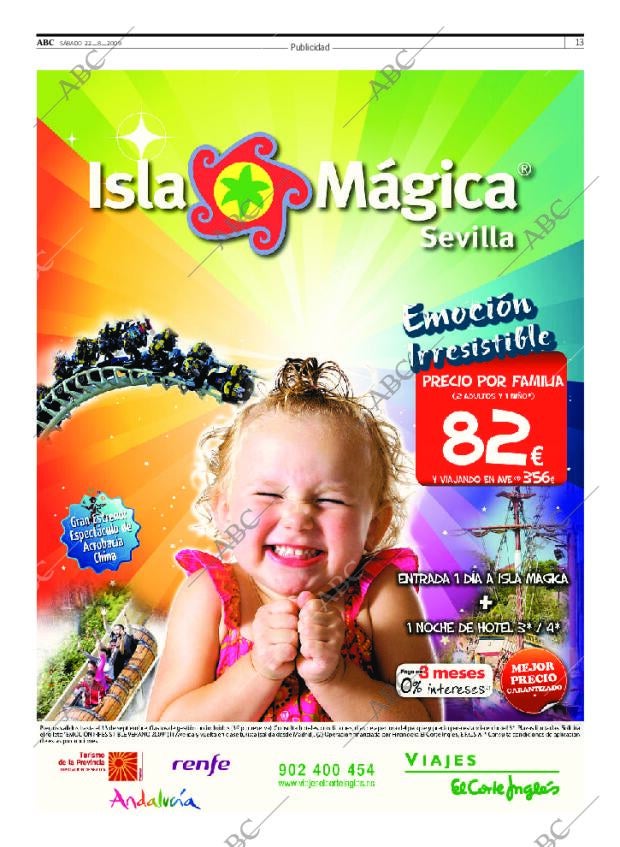 ABC SEVILLA 22-08-2009 página 13