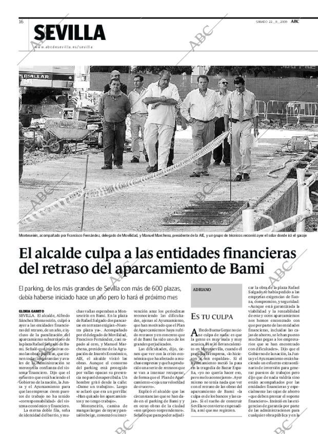 ABC SEVILLA 22-08-2009 página 16