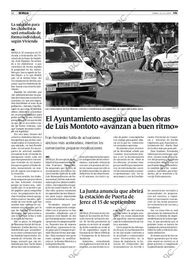 ABC SEVILLA 22-08-2009 página 18