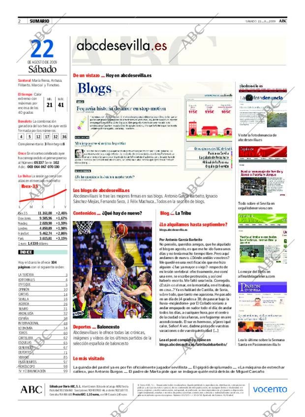 ABC SEVILLA 22-08-2009 página 2