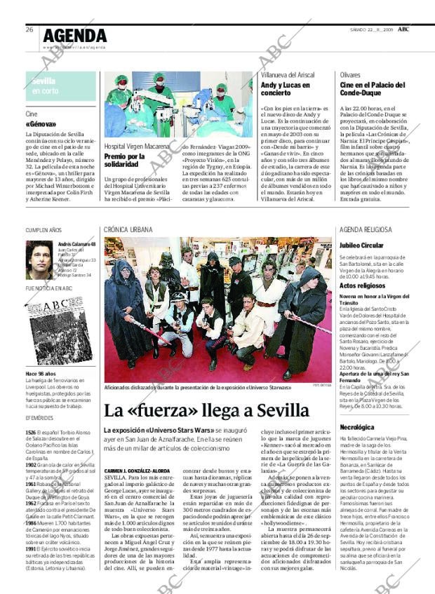 ABC SEVILLA 22-08-2009 página 26