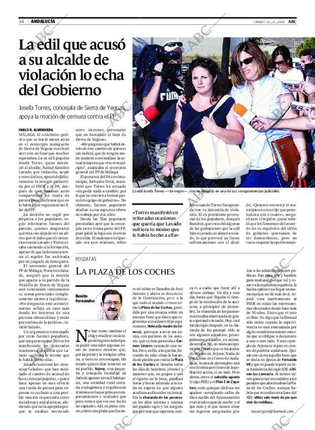 ABC SEVILLA 22-08-2009 página 34